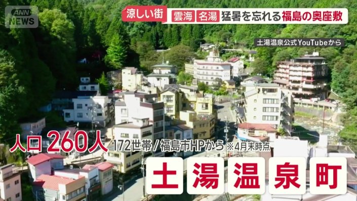土湯温泉町