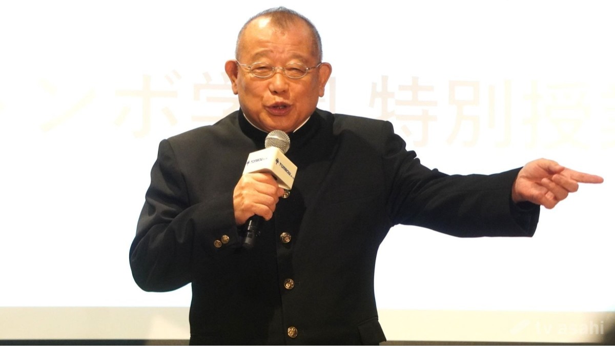 笑福亭鶴瓶、久しぶりの学ラン姿「約60年前ですよ！」学生時代を回顧