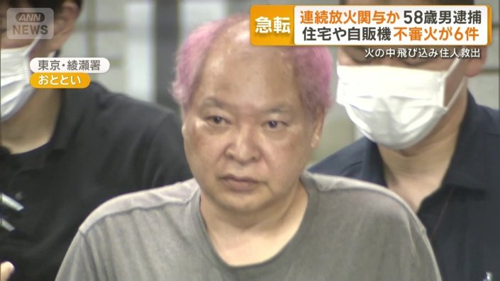 土田健一容疑者(58)