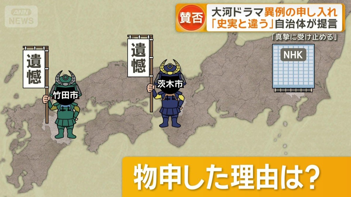 大河ドラマに物申した理由は?