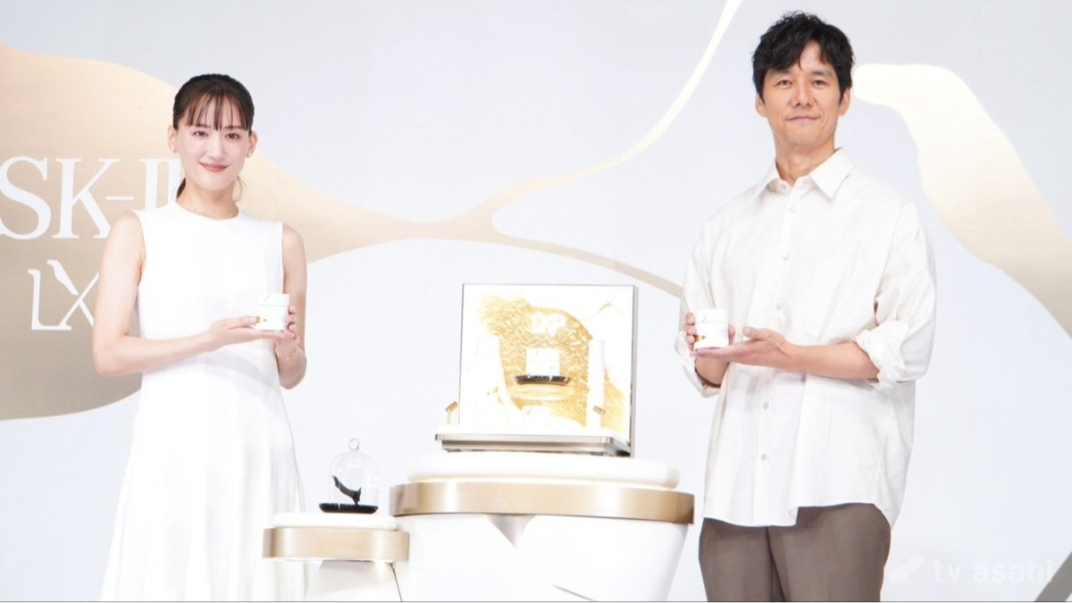 西島秀俊、「SK-II」新アンバサダー就任　綾瀬はるかと共演「はる坊の横は不思議」