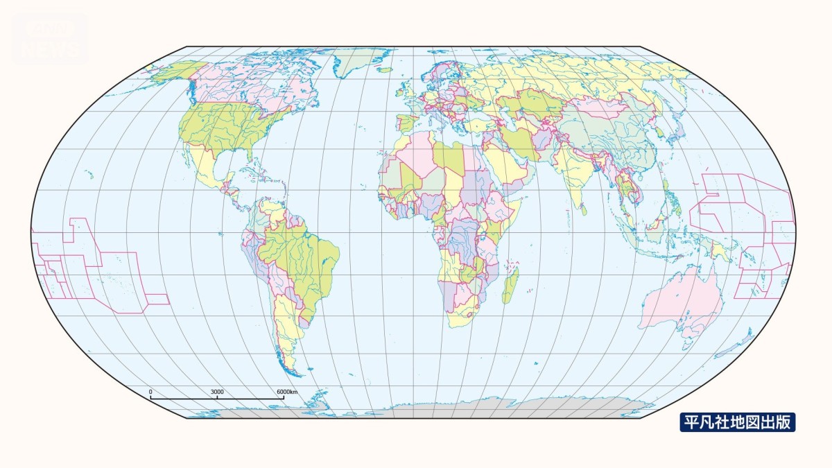 メルカトル図法に変わる地図を推奨　「真の現実に」アフリカ主導の思惑は　国連で採択