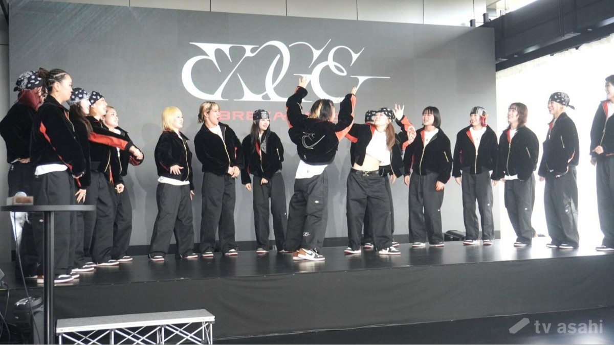 プロダンスチーム・BREXA EDGEが圧巻のパフォーマンスを披露「私たちにしか出せない世界観を…」