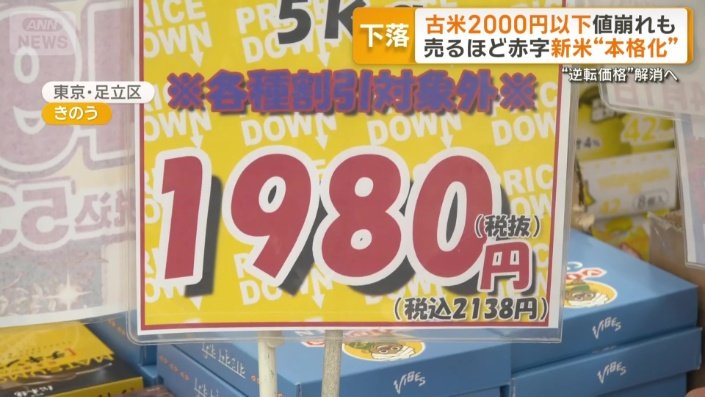 5キロの古米が税抜き1980円
