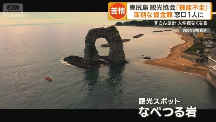 観光スポット「なべつる岩」