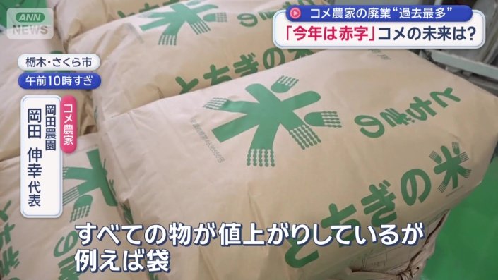 農家を悩ませているのが、「急激な物価高騰」