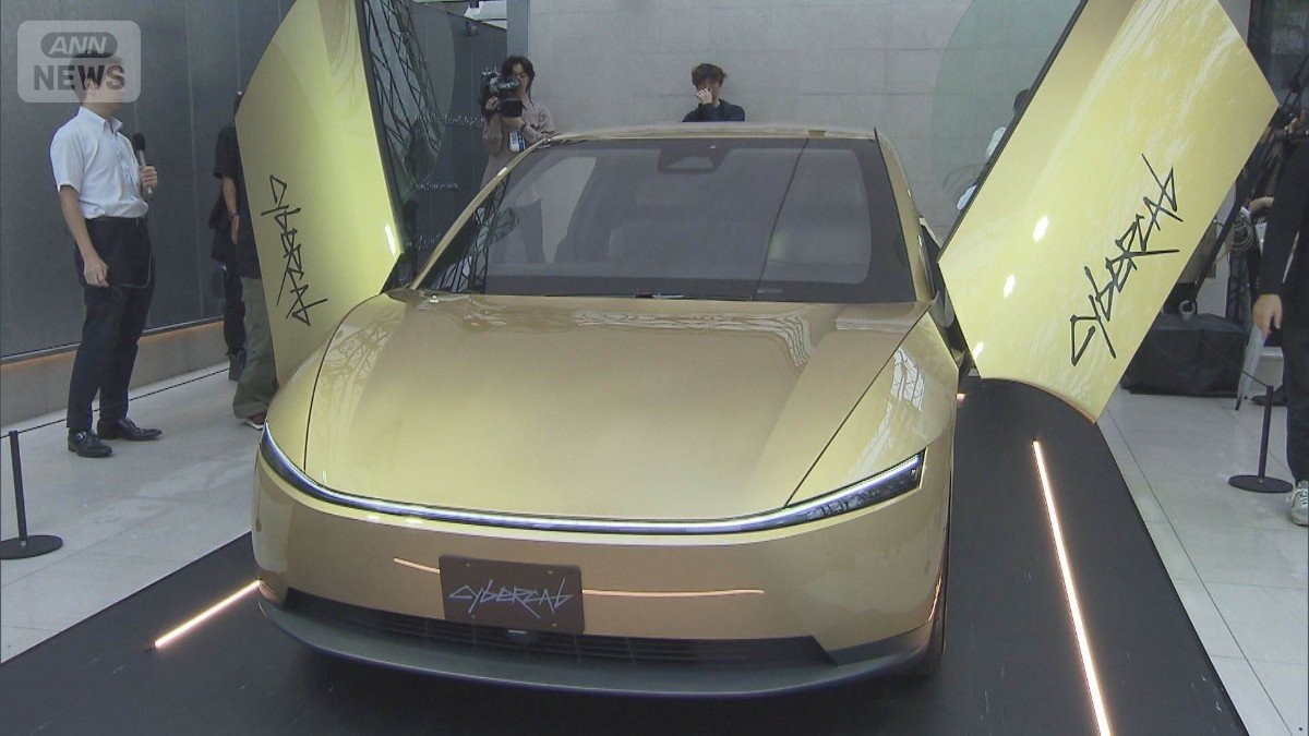 ハンドル・ペダルなし　テスラの無人ロボタクシー専用車