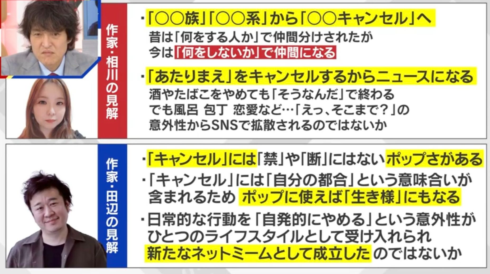恋愛キャンセル・風呂キャンセル…流行のワケは？「何をしないかで仲間になる」「新たなネットミームとして成立」識者が分析