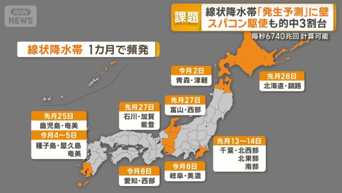 この1カ月だけでも1道7県で発生