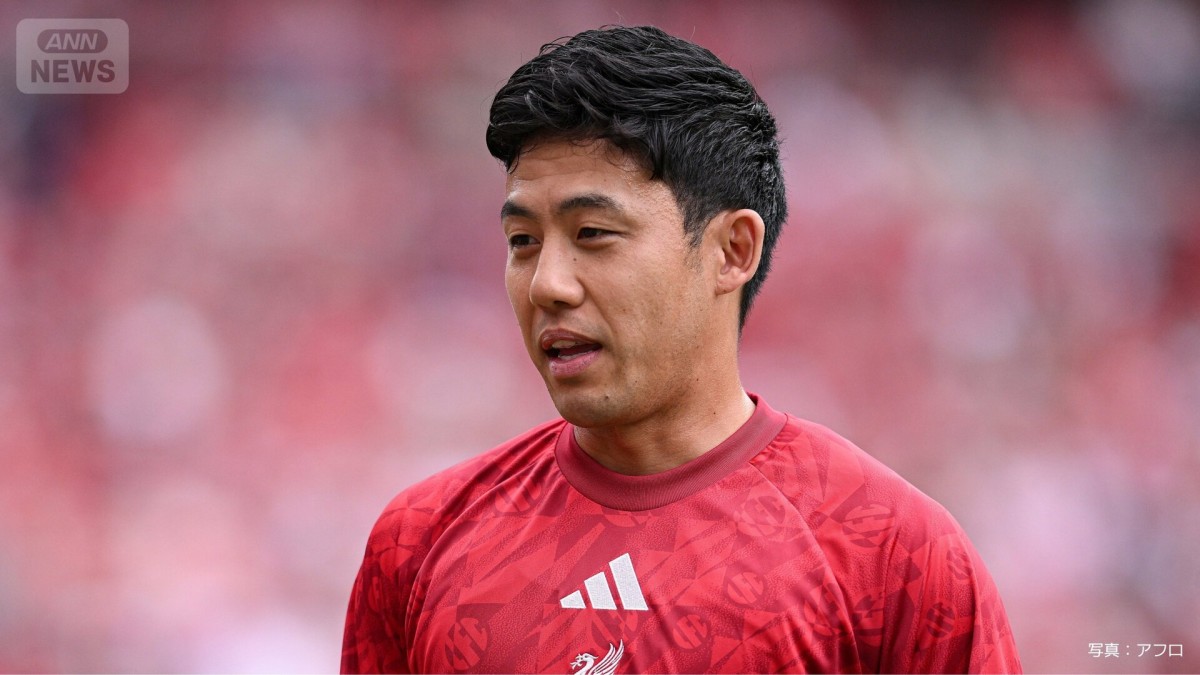 なんだこれは…！？ デュエル王・遠藤航、セオリー無視の“爆速タックル”→ボール奪取　相手を翻弄する“駆け引き”…なでしこ長野ドン引きの“超高難度プレー”