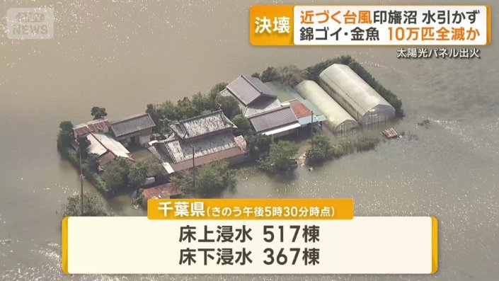 住宅の浸水被害